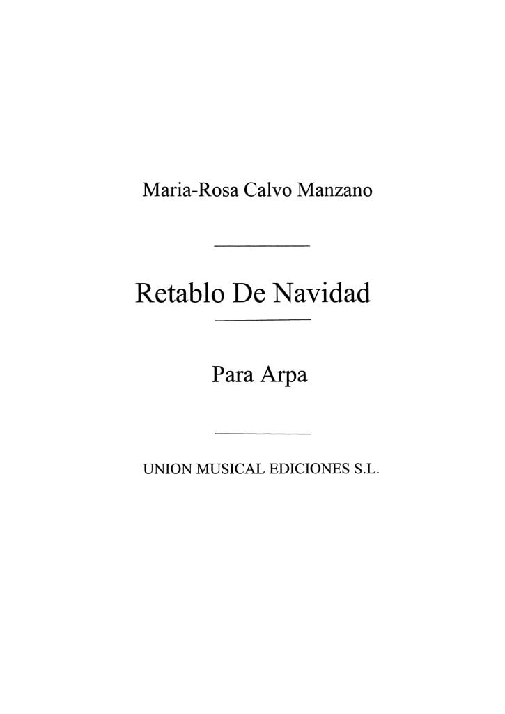 Retablo De Navidad